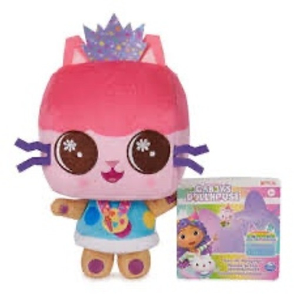 Gabby's Dollhouse Baby Box Cat Purr-ific Party Plush 7 Inch Spin Master NEW